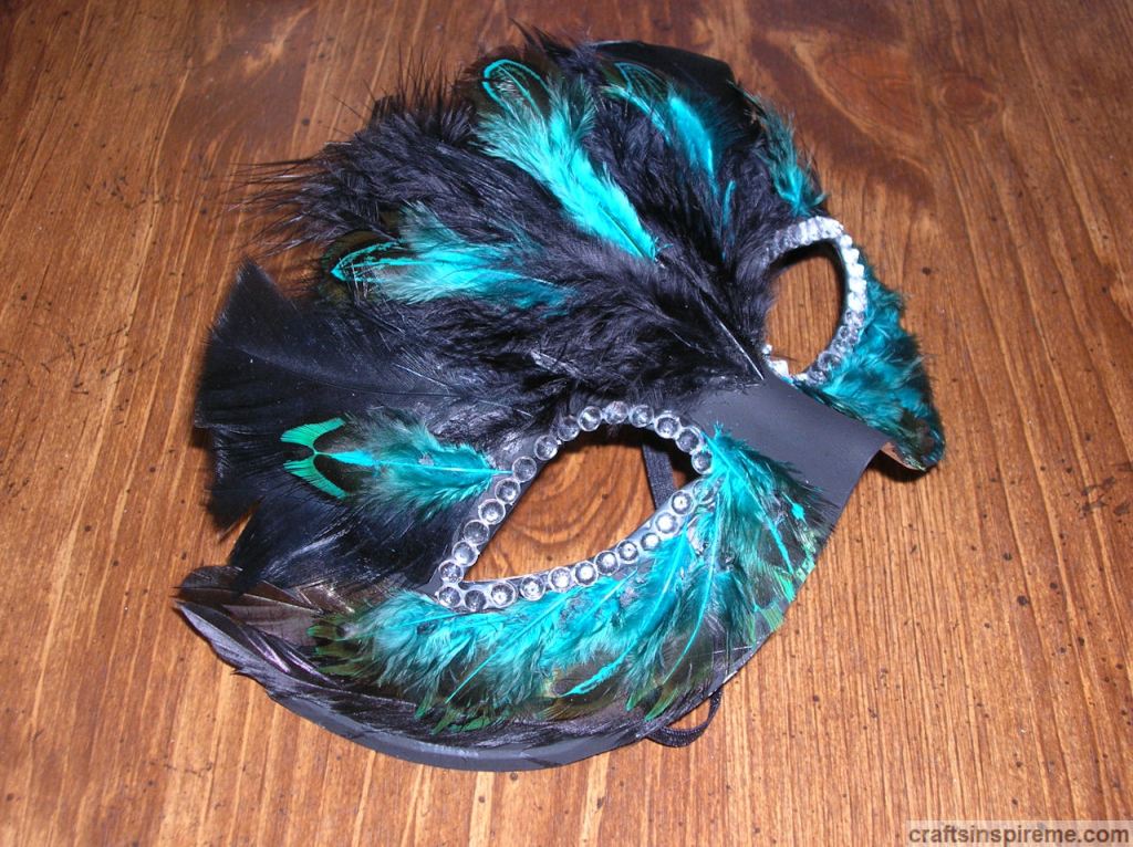 Completed Mask Left Side