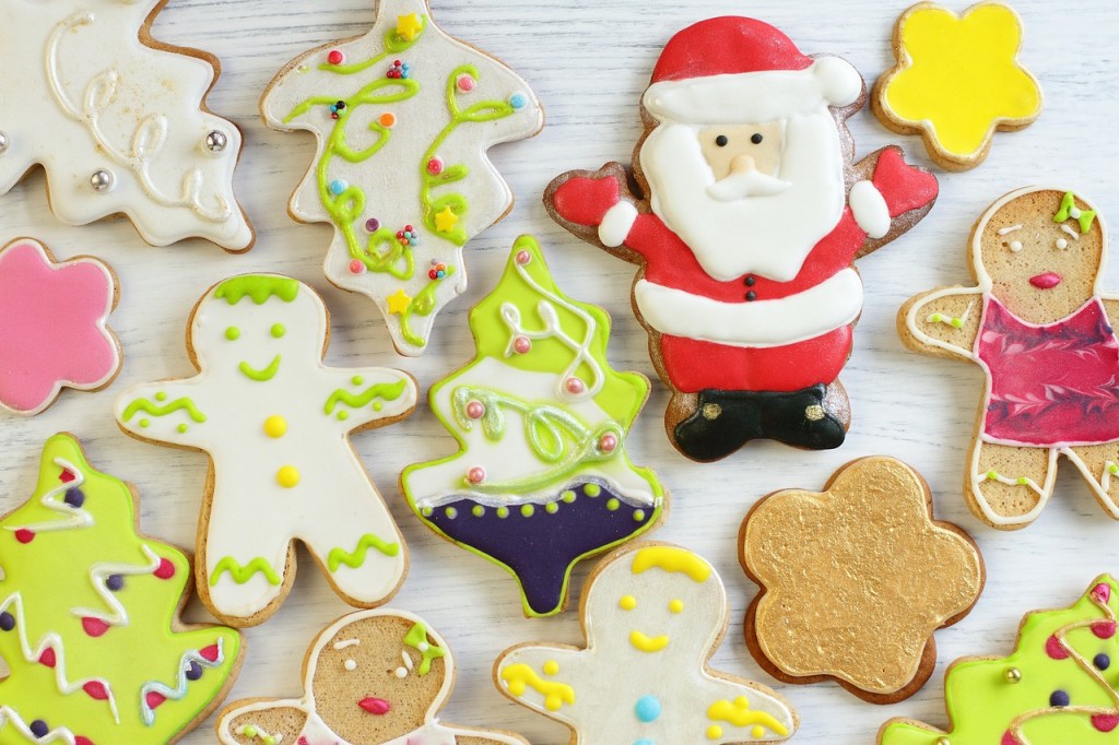 Gingerbread Cookies Iced