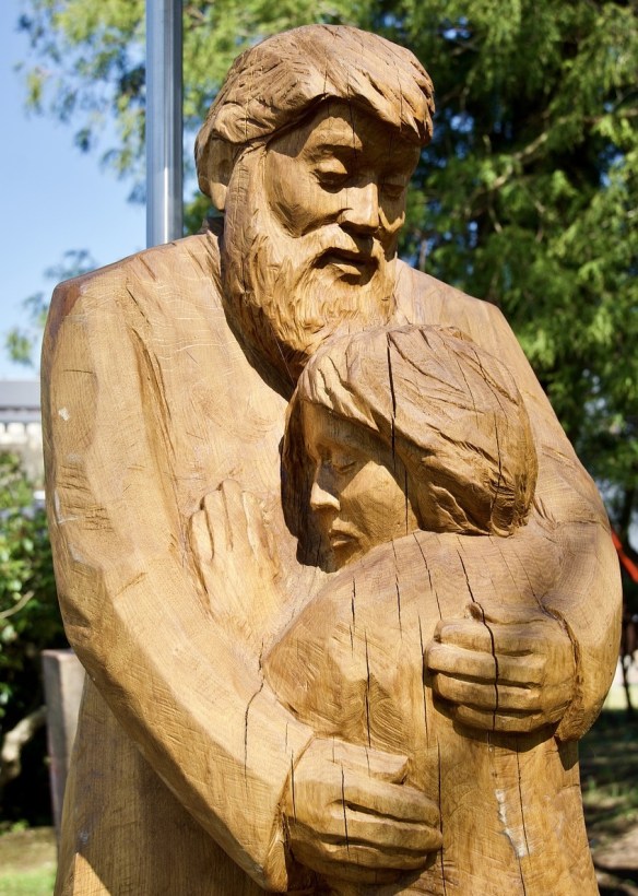 Father's Day Wood Sculpture