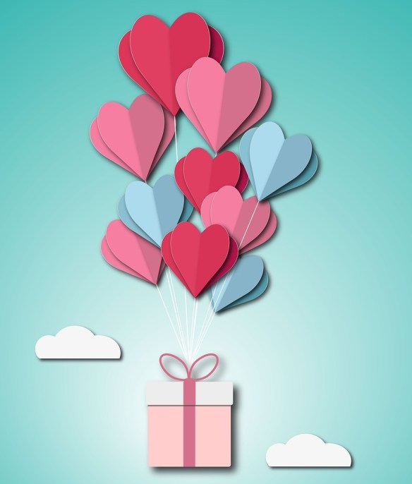 Hearts Paper Craft Wall Art