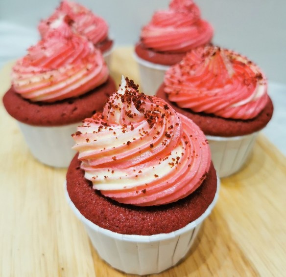 Red Velvet Cream Cheese Cupcake