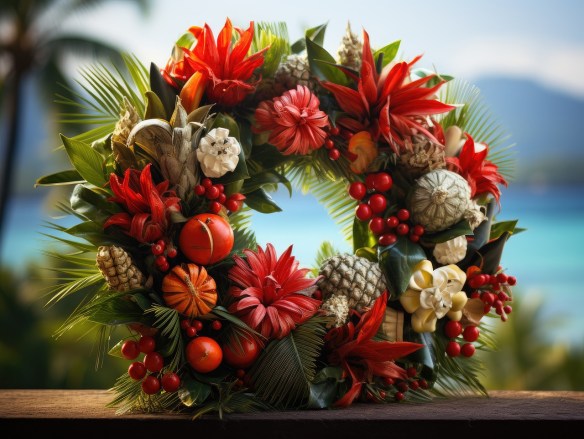 Tropical Wreath