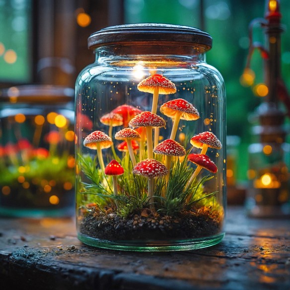 Mushroom Centerpiece