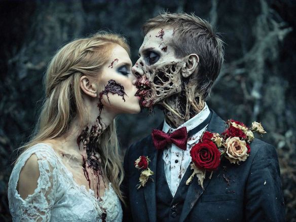 Zombie Bride & Groom