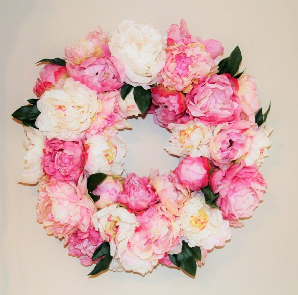 Peonies Wreath