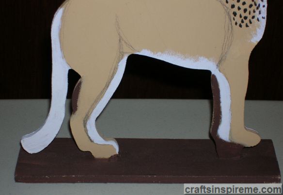 Cheetah Closeup Paint Details