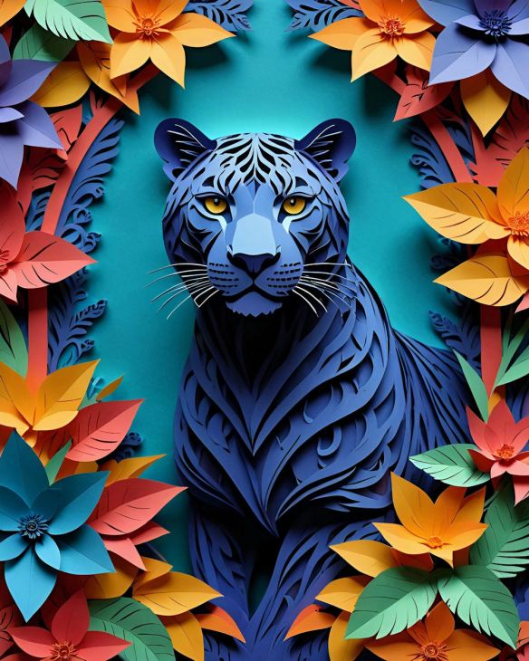 Black Panther Paper Craft