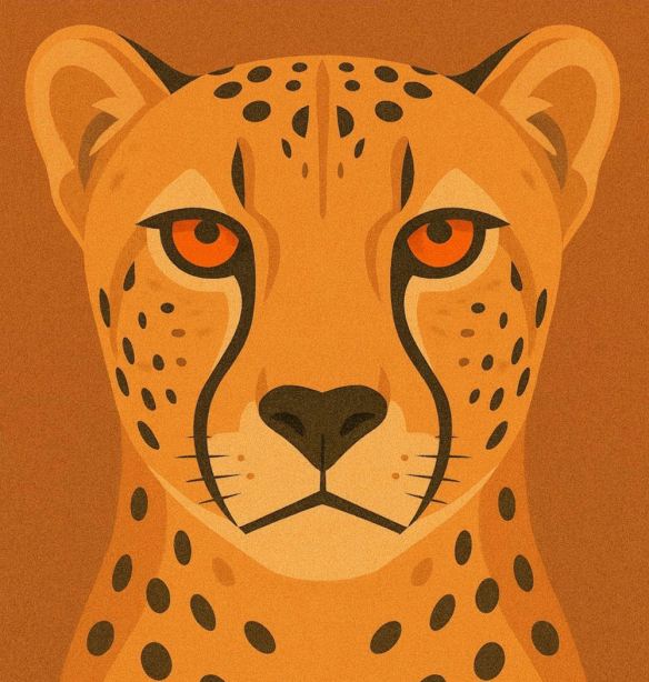 Cheetah Illustration