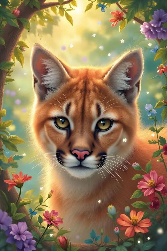 Mountain Lion Digital Art