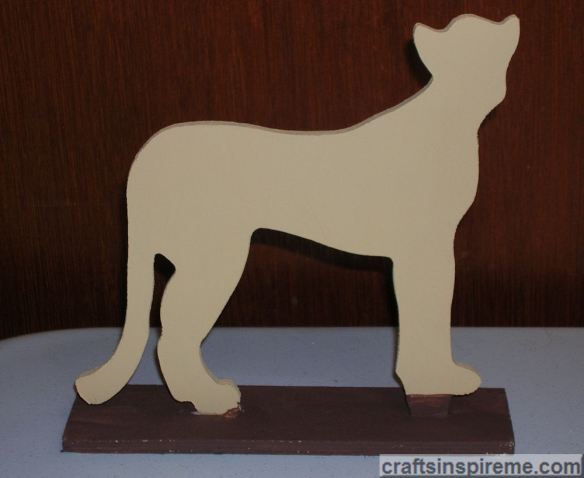 Cheetah Painted Front