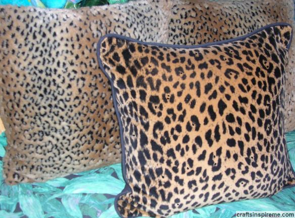 Leopard & Jaguar Pillows