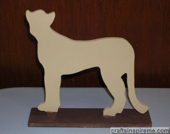 Cheetah Painted Back