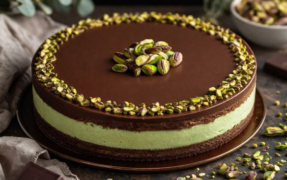 Chocolate Pistachio Cake