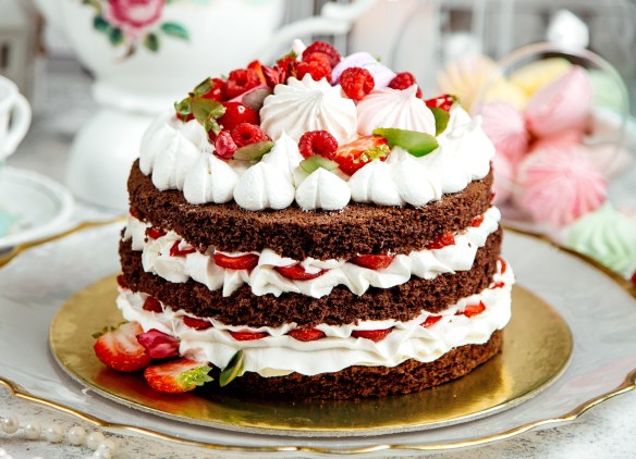 Chocolate Strawberry Shortcake