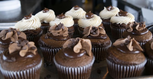 Fancy Chocolate Cupcakes