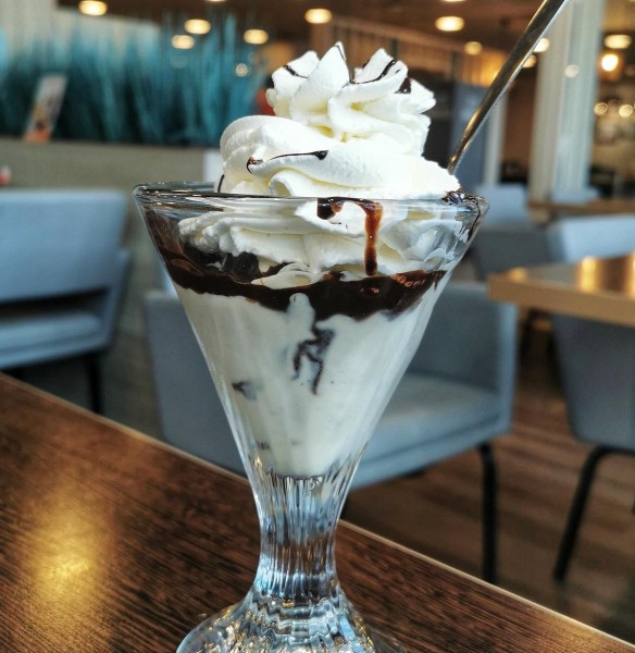 Hot Fudge Ice Cream Sundae