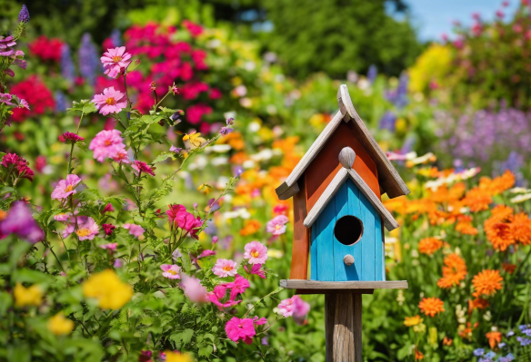 Garden Bird House