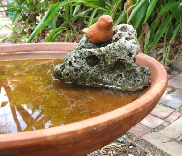 Ceramic Bird Bath