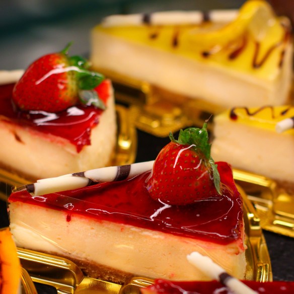 Vanilla Cheesecake w Strawberry