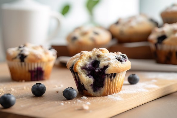 Blueberry Filled Muffins