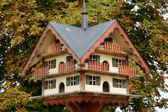 Alpine Chalet Bird House