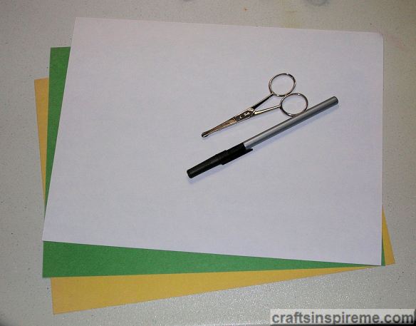 Construction Paper & Scissors