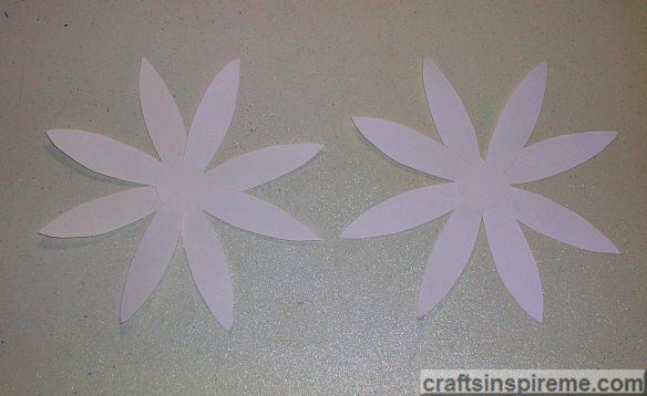 Cut Out Flowers Total 4
