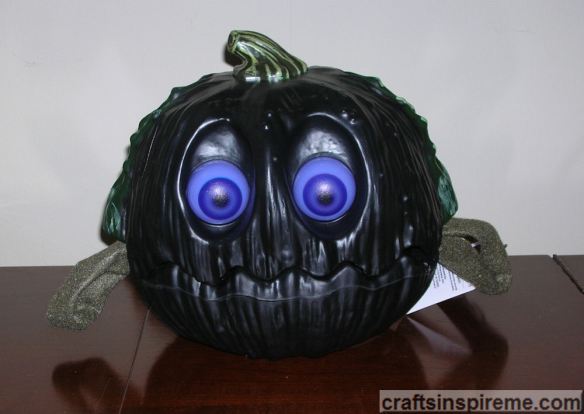 Animated Black Pumpkin