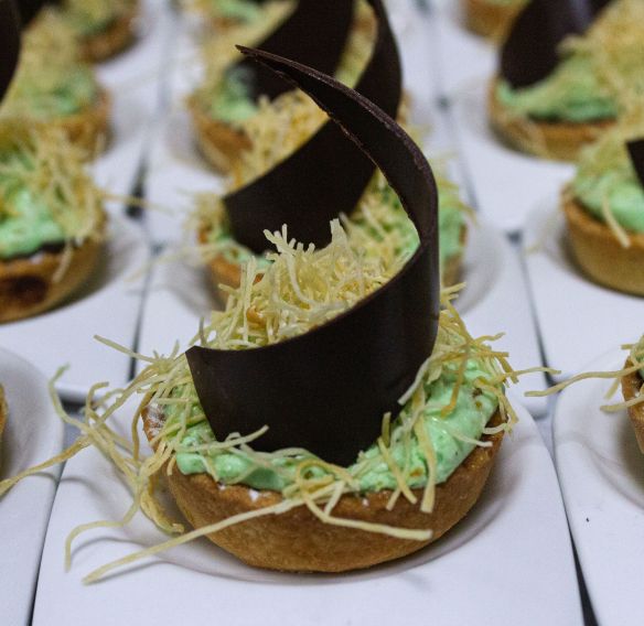 Spun Sugar Dessert