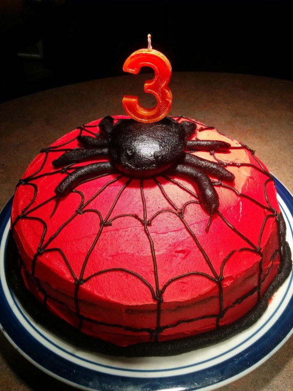 Birthday Cake Spider