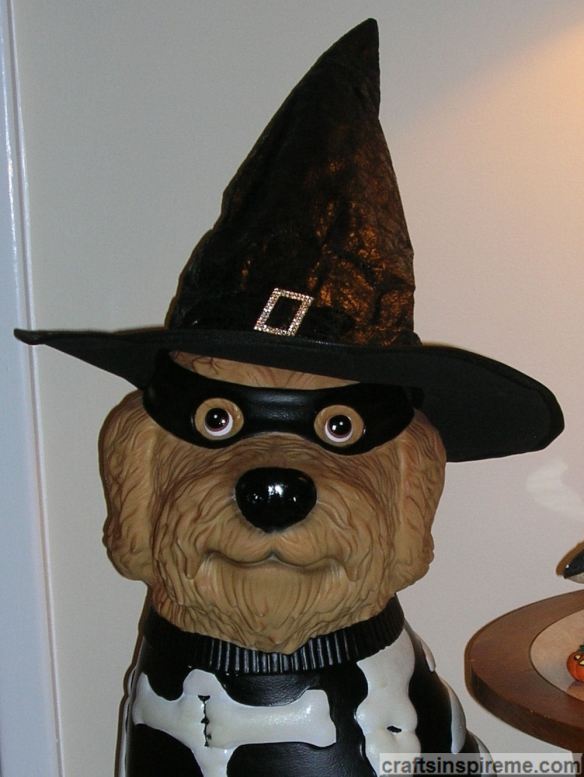 Big Dog Halloween Witch